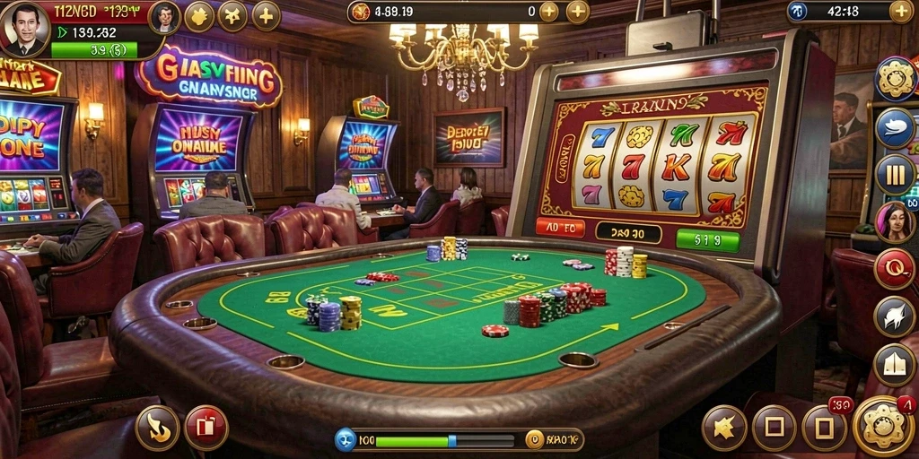 Screenshot memperlihatkan mode kompetisi multiplayer yang seru.