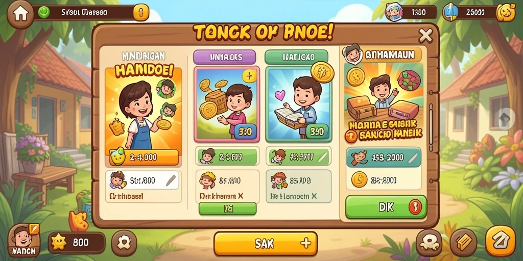 Screenshot komunitas pemain yang aktif dan interaktif.