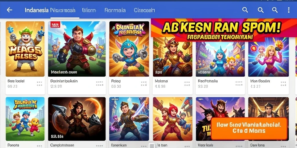 Karakter-karakter unik yang membuat permainan semakin menarik.