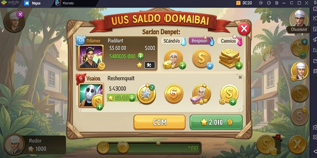Tangkapan layar 3 memperlihatkan level baru yang penuh dengan tantangan menunggu untuk dijelajahi.
